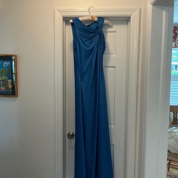 Halston Francine Satin Gown from Neiman Marcus - Picture 1 of 5